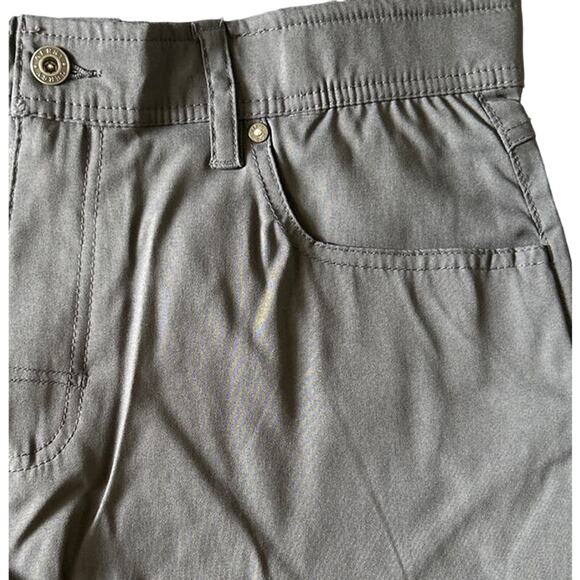 GERRY Men's Venture Commuter Gray Relaxed Fit Pants with Comfort Waistband 36x30 - Picture 5 of 6